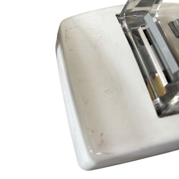 Cortelco ITT White Vintage Touch Tone Wall Phone *Not Tested* - Picture 9 of 11